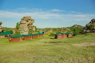 База отдыха санатория "Лазурный" — Алтайский край: фото объекта размещения