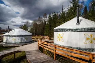 Юрта — Новгородская область: фото объекта размещения