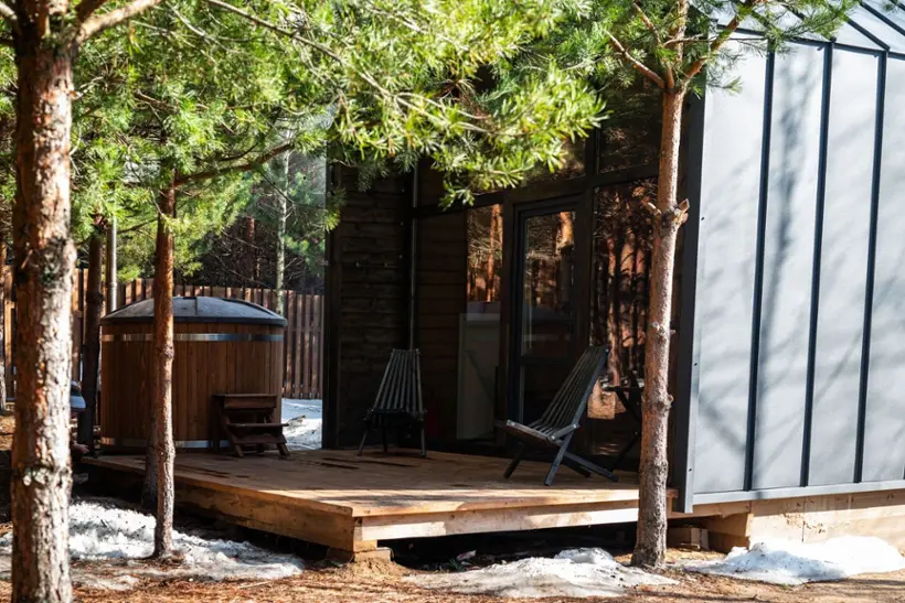 База отдыха DACHA НА ГОРЕ-МОРЕ — Нижегородская область: фото объекта размещения
