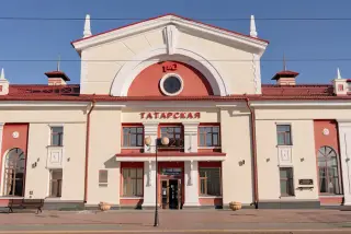 Гостиница "Железнодорожный вокзал Татарская" ОАО "РЖД" — Татарск: фото объекта размещения