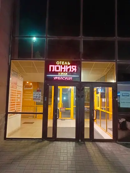 Гостиница ПОНИЯ — Челябинск ул. Дарвина 2а: фото объекта размещения
