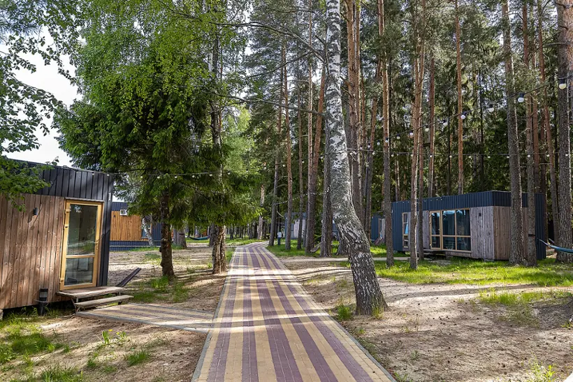 Глэмпинг Акватория — Нижегородская область: фото объекта размещения
