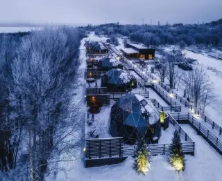 Загородный отель «Резиденция Северное Сияние» ООО «Северное сияние» — Мурманская область: фото объекта размещения