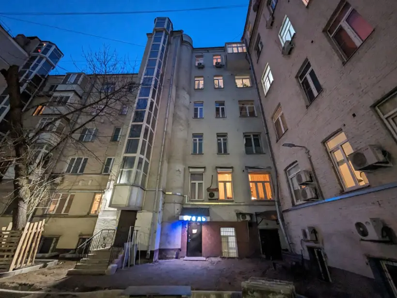 Отель Куб Капсул Хотел — Москва: фото объекта размещения