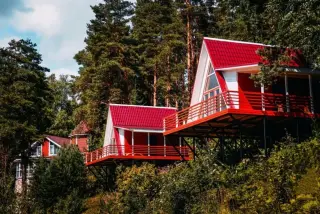 База отдыха "Аленушка" — Новгородская область: фото объекта размещения