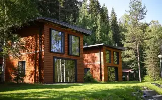 База отдыха Brusnika Village — Республика Карелия: фото объекта размещения