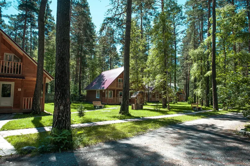 Отель в горах Бирюза — Республика Алтай: фото объекта размещения