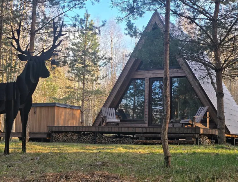 Глэмпинг Ёлкино За Палкино — Псковская область: фото объекта размещения