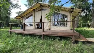 Глэмпинг Благолэнд — Благовещенск: фото объекта размещения